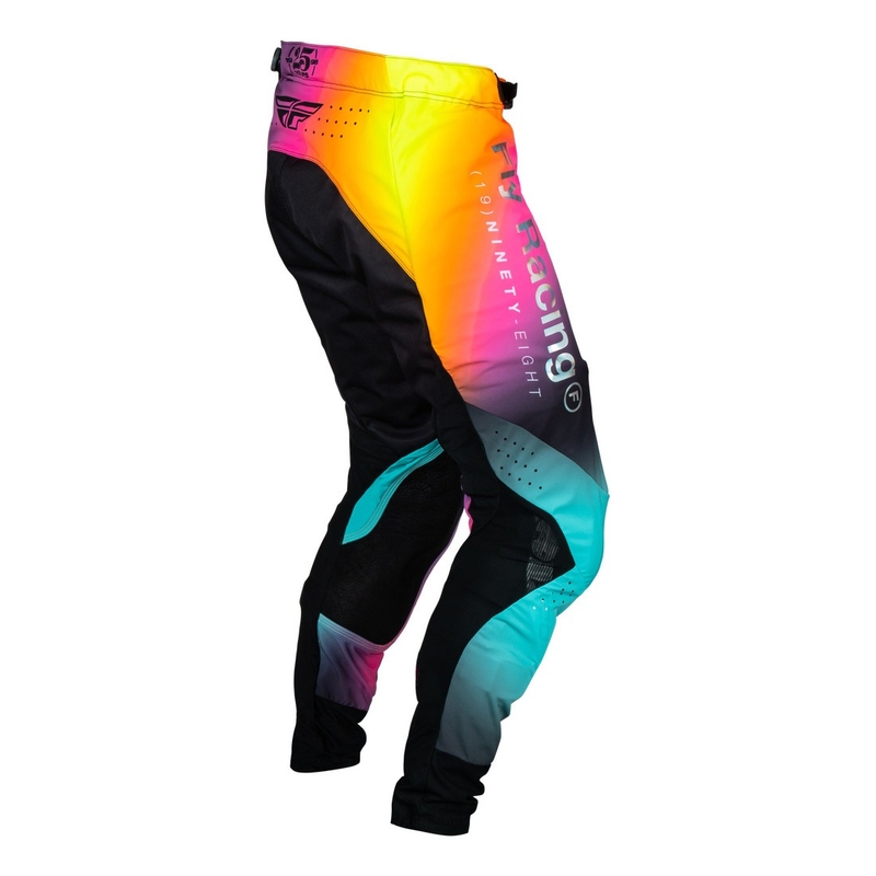 Motocrossbukser FLY Racing Lite Le Legacy pink-blå-sort