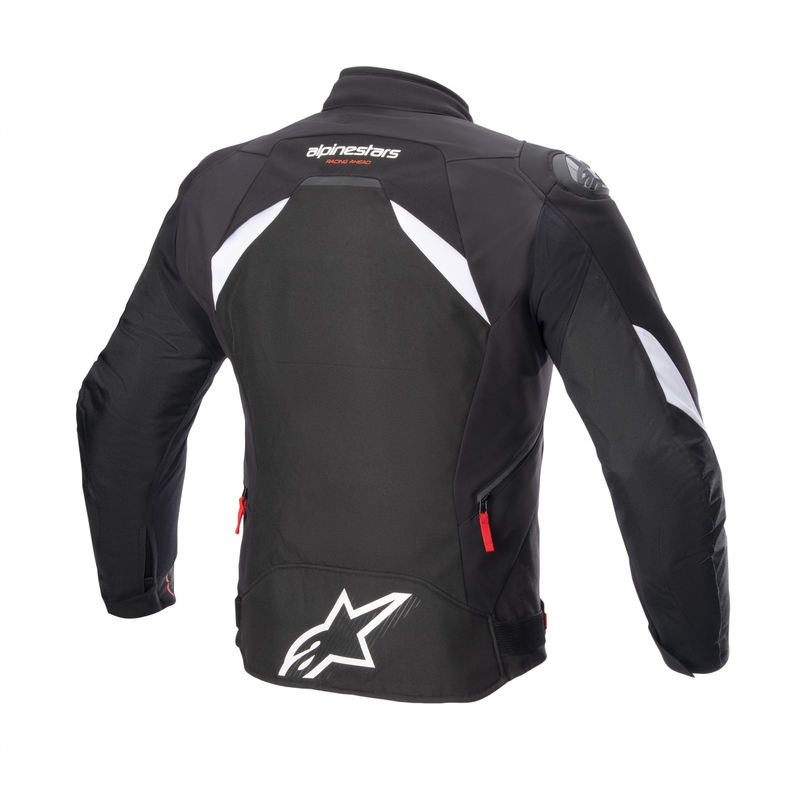 Alpinestars T-GP R 3 DRYSTAR sort og hvid motorcykeljakke