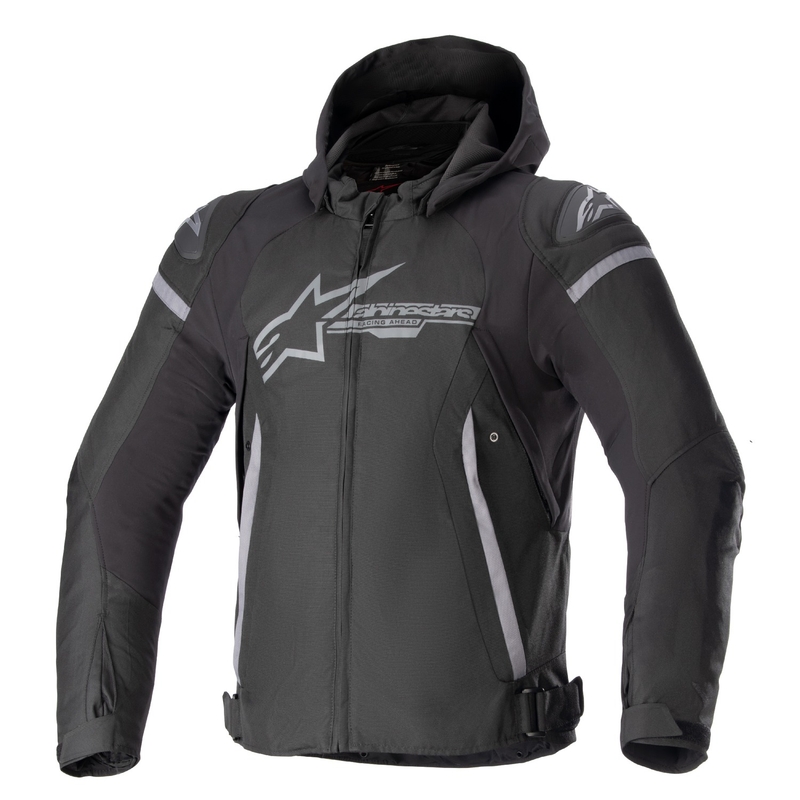 Alpinestars Zaca vandtæt motorcykeljakke sort-mørkegrå