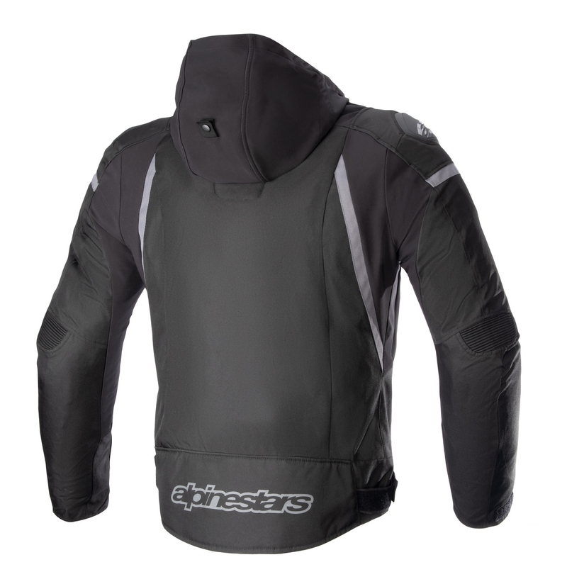 Alpinestars Zaca vandtæt motorcykeljakke sort-mørkegrå
