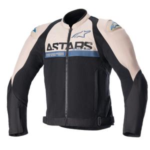 Alpinestars SMX Air lysebrun-sort-blå motorcykeljakke