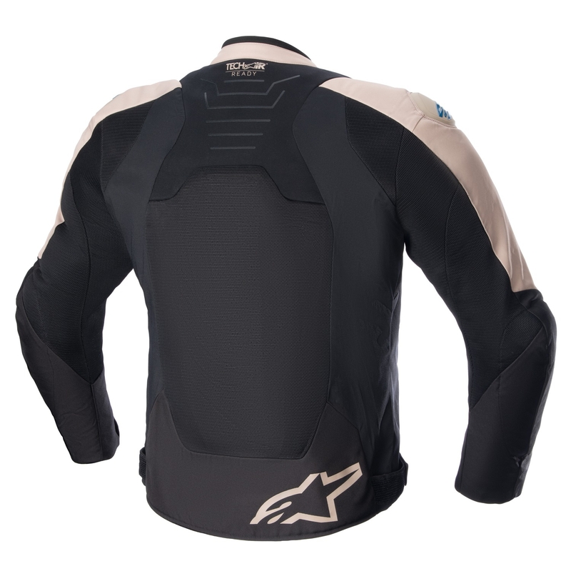 Alpinestars SMX Air lysebrun-sort-blå motorcykeljakke