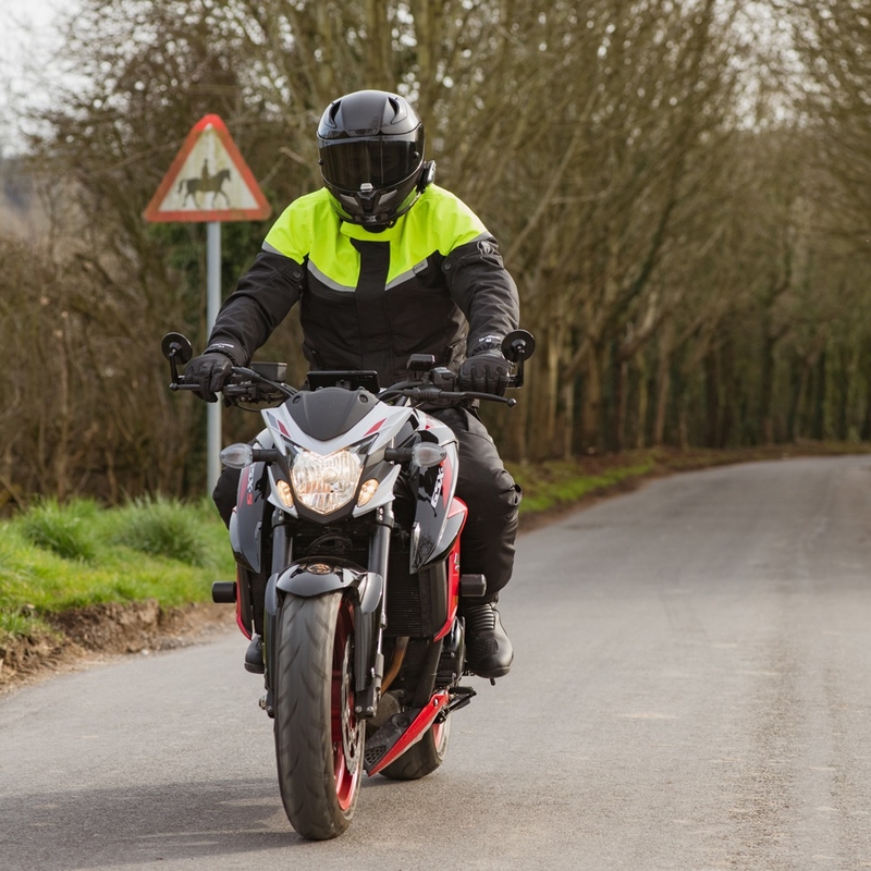 Oxford Spartan Long WP Black motorcykeljakke
