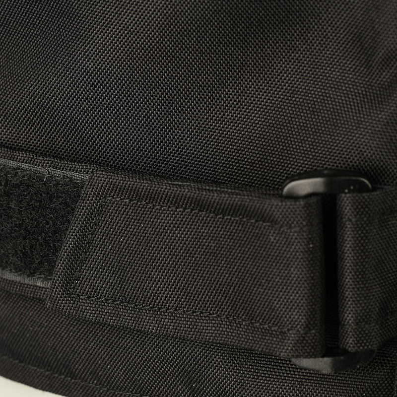 Motorcykeljakke Oxford Spartan Long WP sort-fluogul