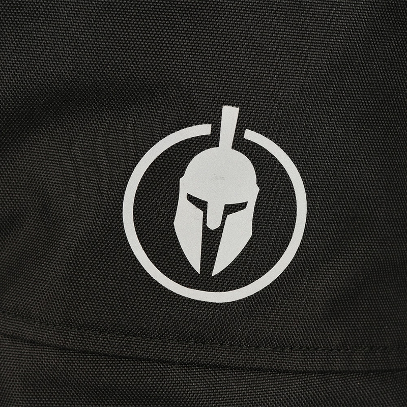 Oxford Spartan Short WP sort-fluogul motorcykeljakke