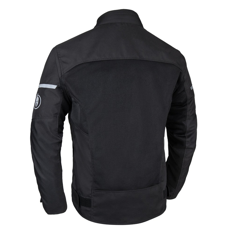 Oxford Spartan Air sort motorcykeljakke