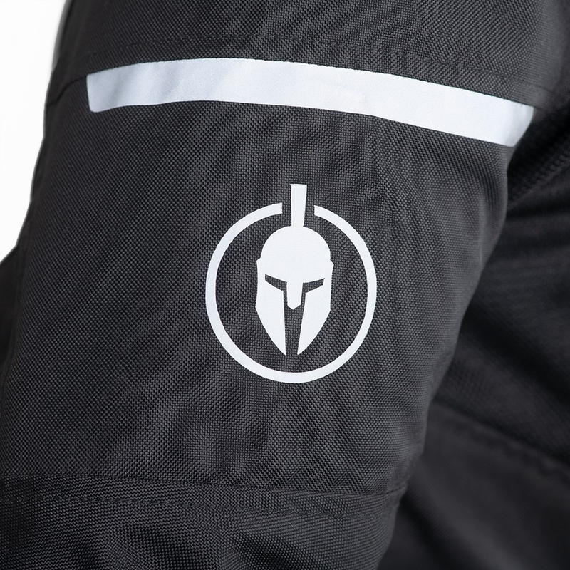Oxford Spartan Air sort motorcykeljakke