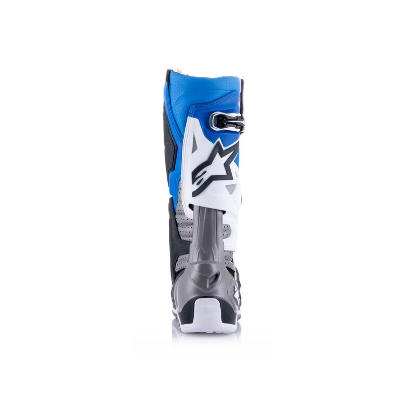 Alpinestars Tech 10 Supervented Perforated Blue-Purple-Pink-White-Grey-Black motorcykelstøvler