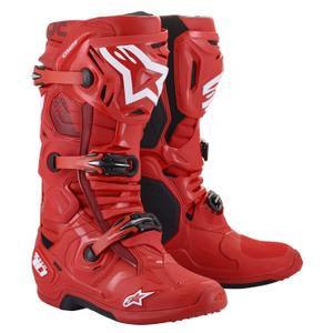 Alpinestars Tech 10 motorcykelstøvler rød