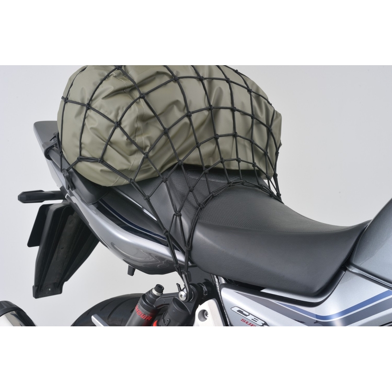 Fleksibelt bagagenet til motorcykel med plastkroge Daytona 40 x 40 cm sort
