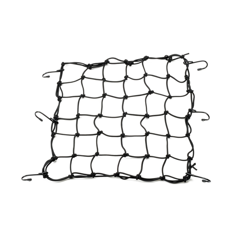 Fleksibelt bagagenet til motorcykel med metalkroge Daytona 40 x 40 cm sort