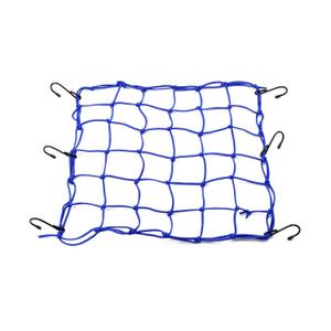 Fleksibelt bagagenet til motorcykel med metalkroge Daytona 40 x 40 cm blå