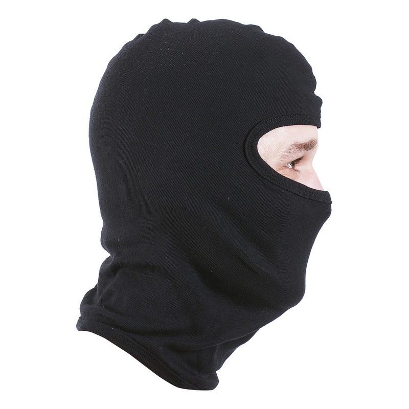 Hjelm-balaclava Emerze Balaclava Bomuld sort