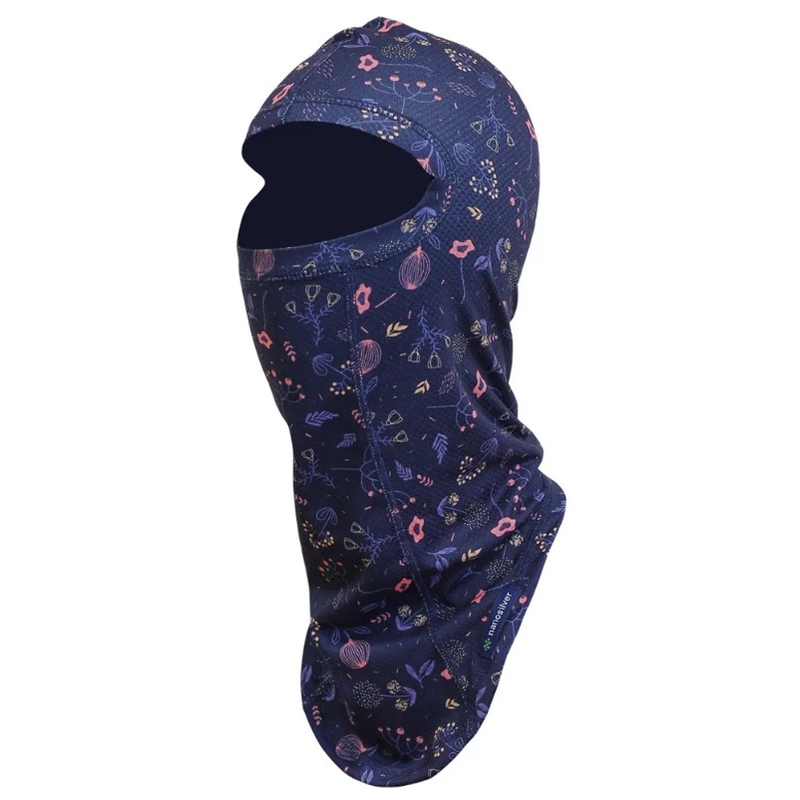 Motorcykelhætte nanosilver® Bloom mørkeblå