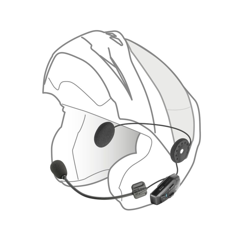 Bluetooth-headset Interphone U-COM7R - enkeltpakke