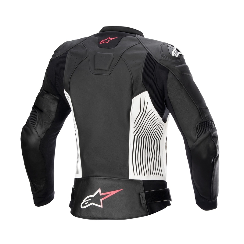 Alpinestars GP PLUS 4 motorcykeljakke til kvinder Sort, hvid og pink