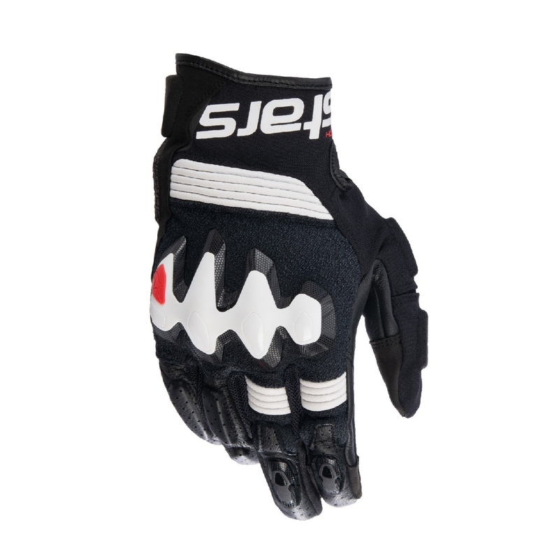 Alpinestars Halo motorcykelhandsker sort og hvid