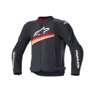Alpinestars T-GP PLUS R 4 Airflow sort-fluorrød motorcykeljakke