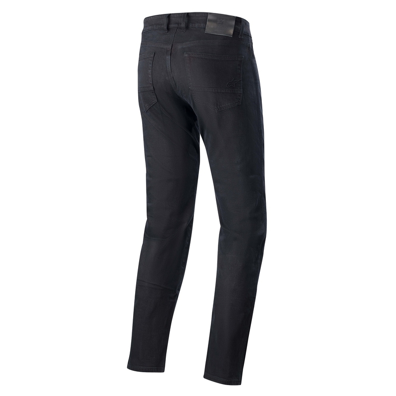 Alpinestars Radon Relaxed Fit Denim Motorcycle Jeans Blå og sort