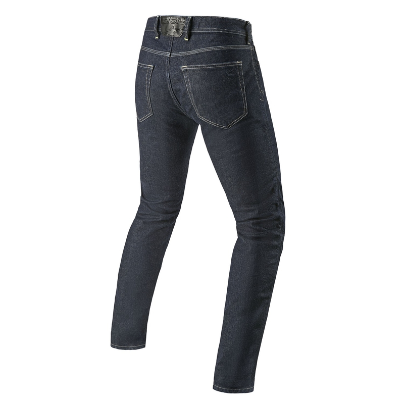 Alpinestars Copper 3 Denim motorcykeljeans i vasket blå