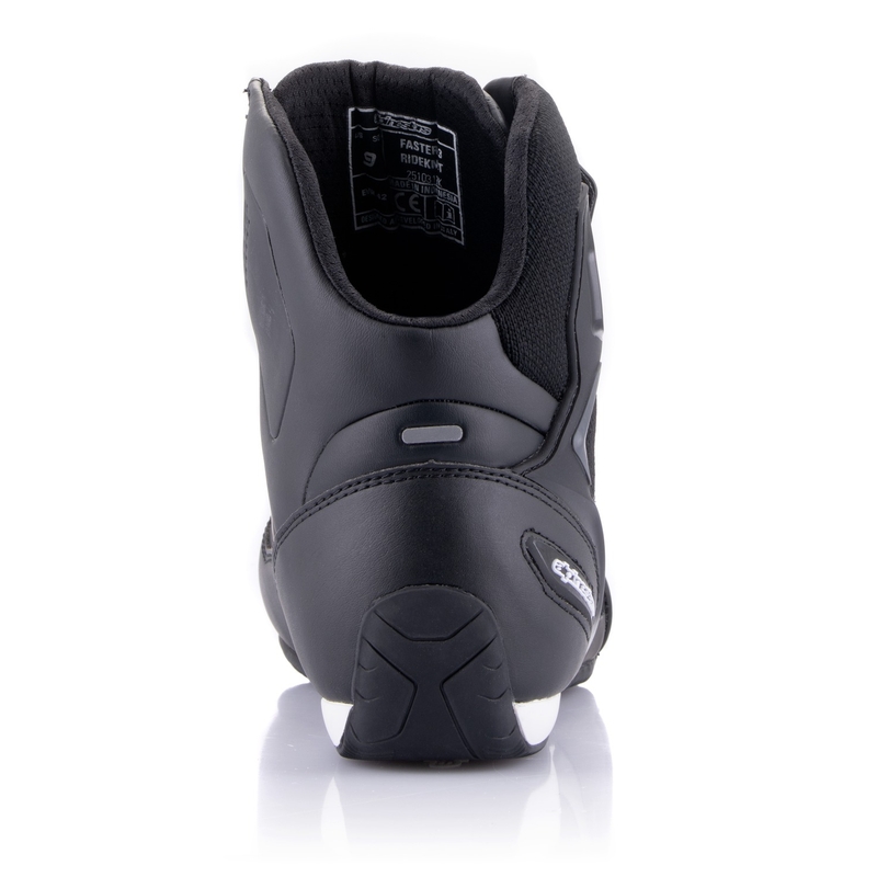Alpinestars Faster-3 Rideknit motorcykelstøvler i sort og grå