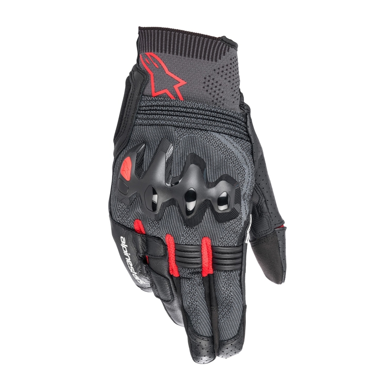 Alpinestars Morph Sport sort-fluo rød-grå motorcykelhandsker