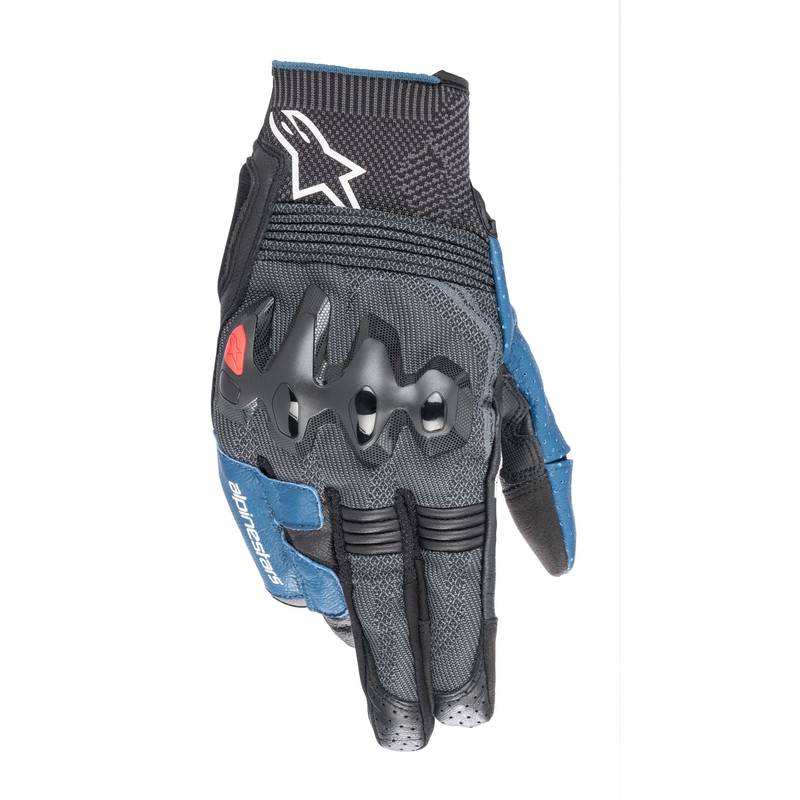 Alpinestars Morph Sport sort-grå-blå-røde motorcykelhandsker