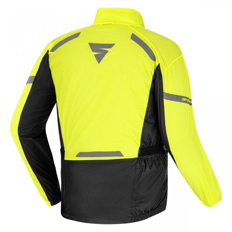 Shima Hydrodry 2.0 vandtæt jakke sort-fluo gul