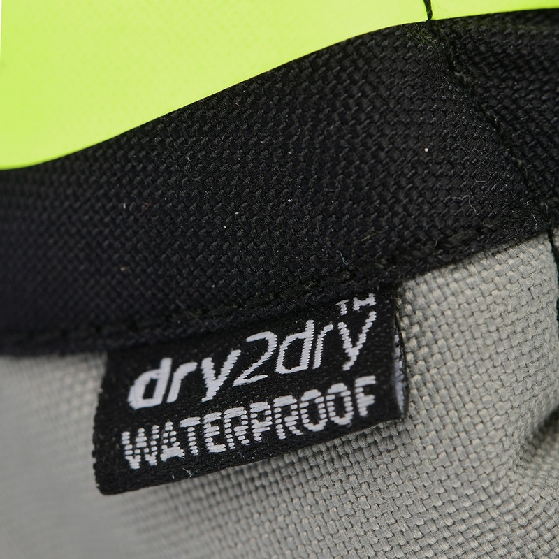 Oxford Montreal 4.0 DRY2DRY™ sort-grå-fluogule motorcykelhandsker