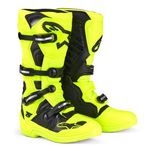 Alpinestars Tech 5 motorcykelstøvler fluo gul-sort