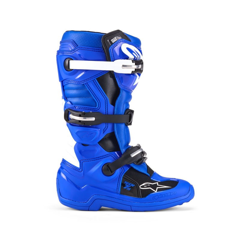 Alpinestars Tech 7 S børne motorcykelstøvler blå-hvid-sort