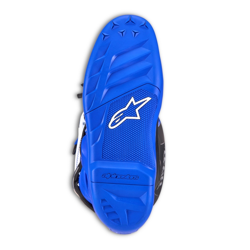 Alpinestars Tech 7 S børne motorcykelstøvler blå-hvid-sort