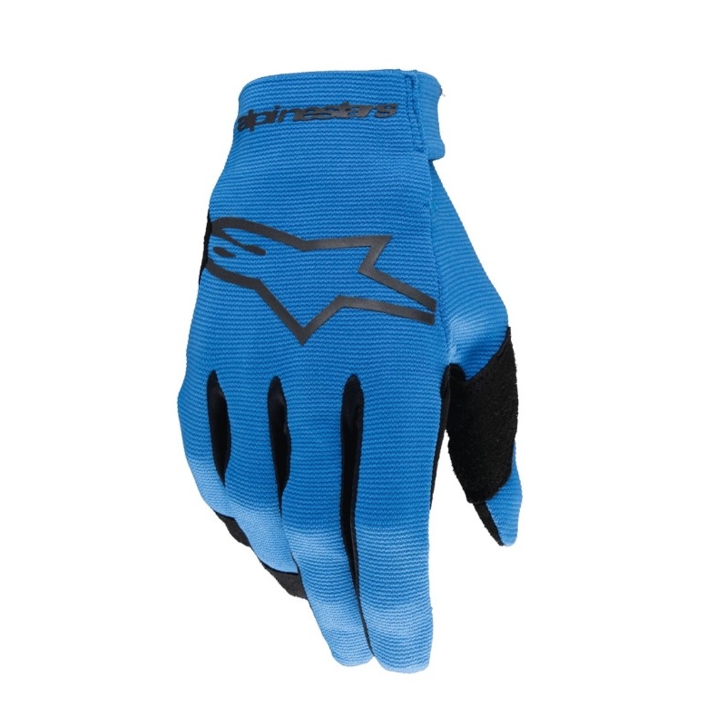 Alpinestars Radar motorcykelhandsker lyseblå-sort
