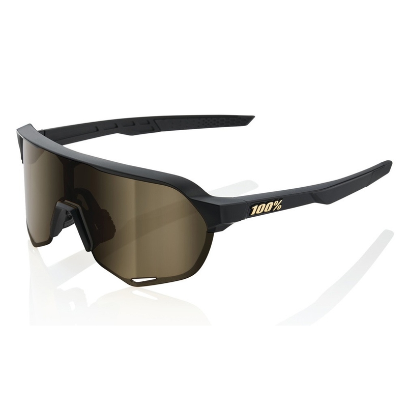 Solbriller 100 % USA S2 guldglas