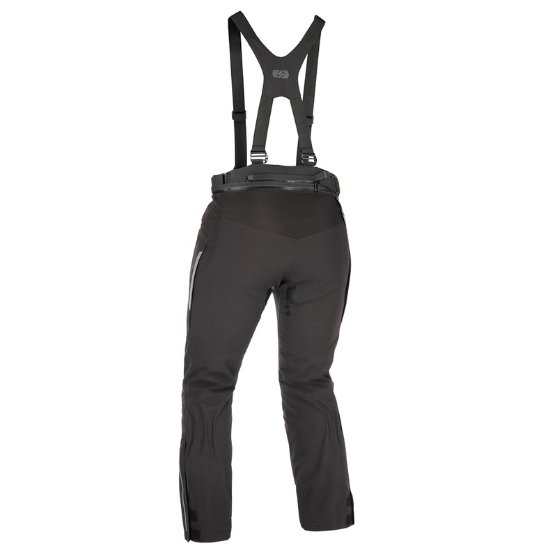 Oxford Advanced Hinterland DRY2DRY™ sorte korte motorcykelbukser