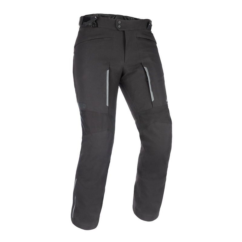 Oxford Advanced Hinterland DRY2DRY™ sorte korte motorcykelbukser