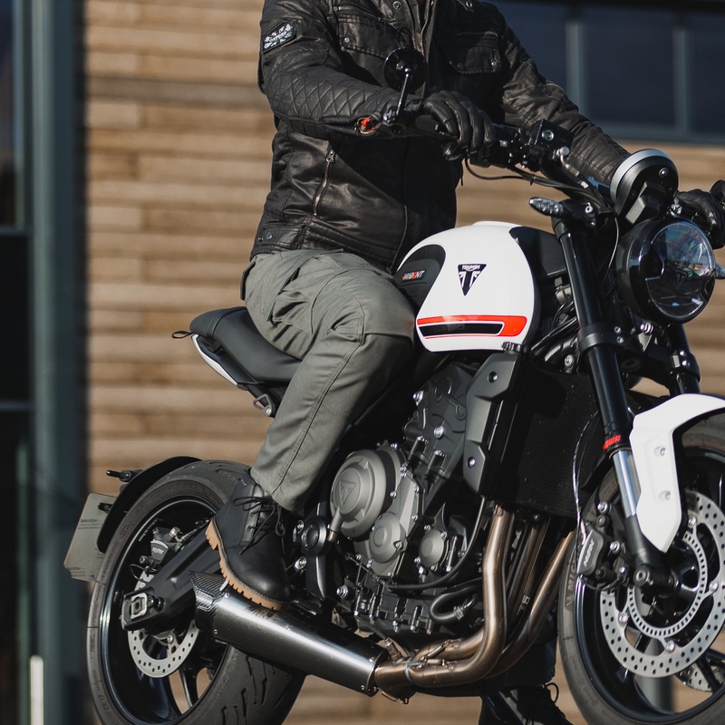 Oxford Original Approved Cargo AA khaki motorcykelbukser