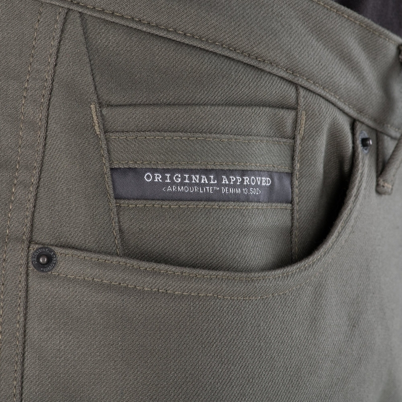 Oxford Original Approved Cargo AA khaki motorcykelbukser
