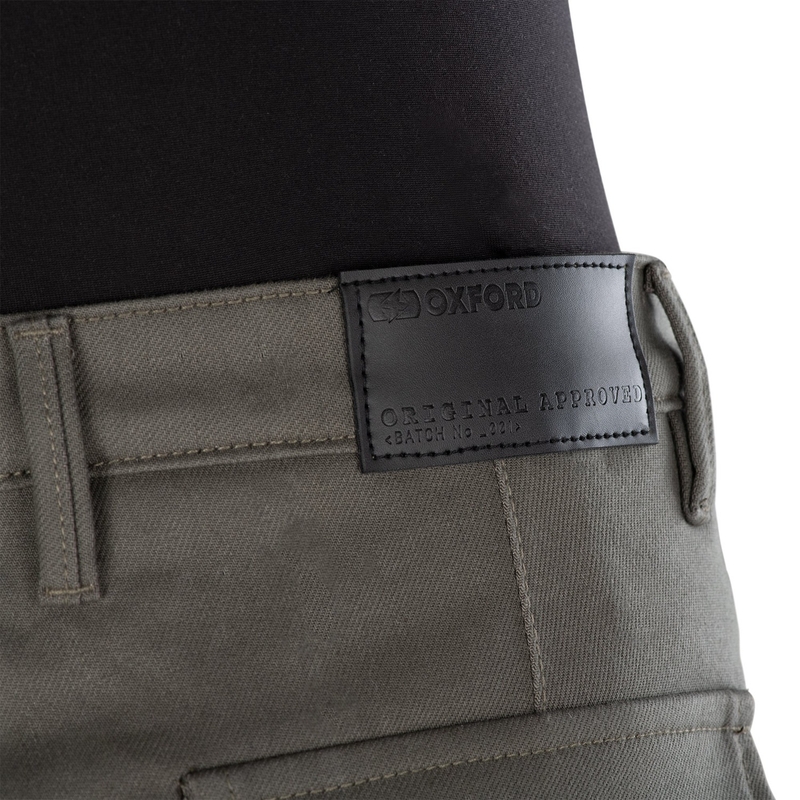 Oxford Original Approved Cargo AA khaki motorcykelbukser
