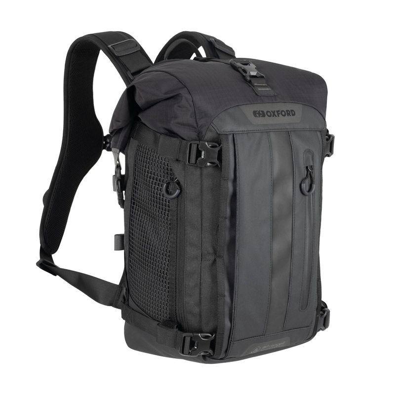 Motorcykeltaske Oxford Atlas B-20 Advanced Rygsæk 20 l sort