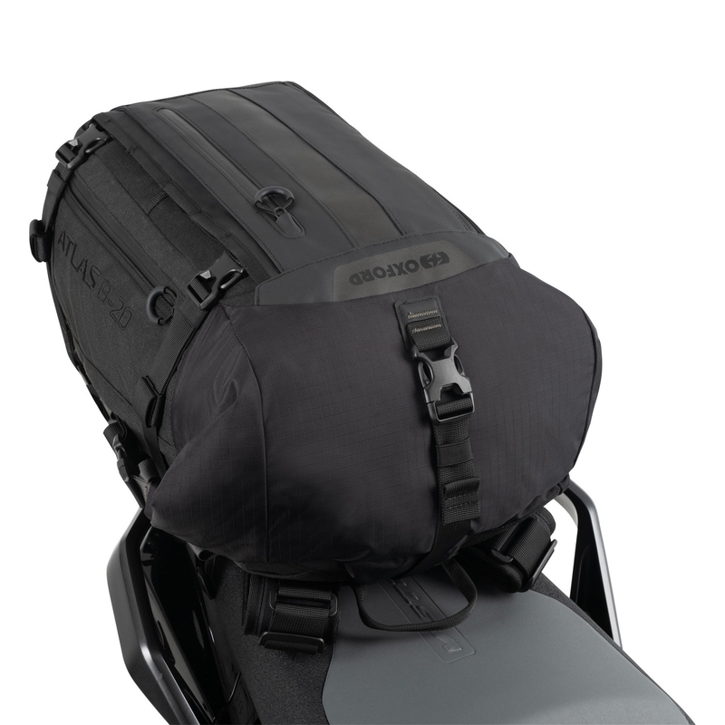 Motorcykeltaske Oxford Atlas B-20 Advanced Rygsæk 20 l sort