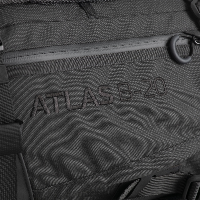 Motorcykeltaske Oxford Atlas B-20 Advanced Rygsæk 20 l sort