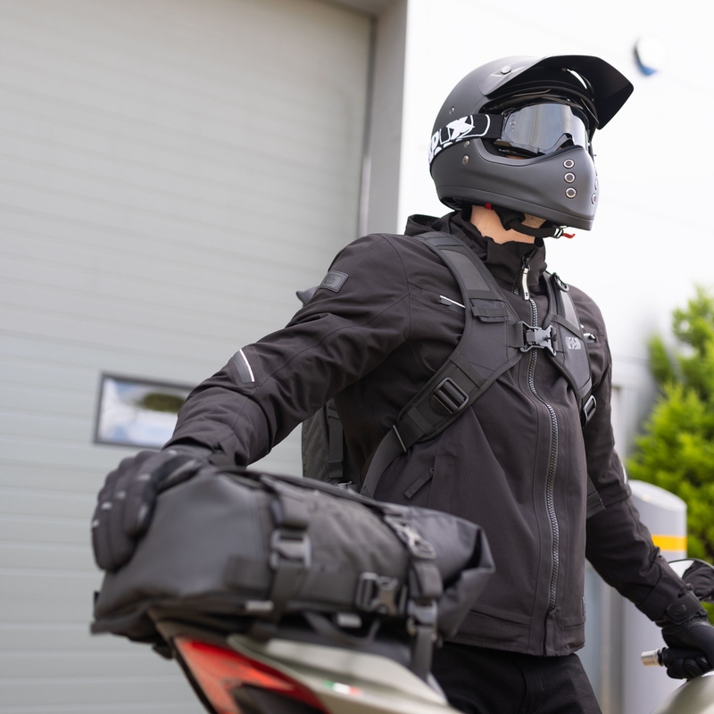 Motorcykeltaske Oxford Atlas B-20 Advanced Rygsæk 20 l sort