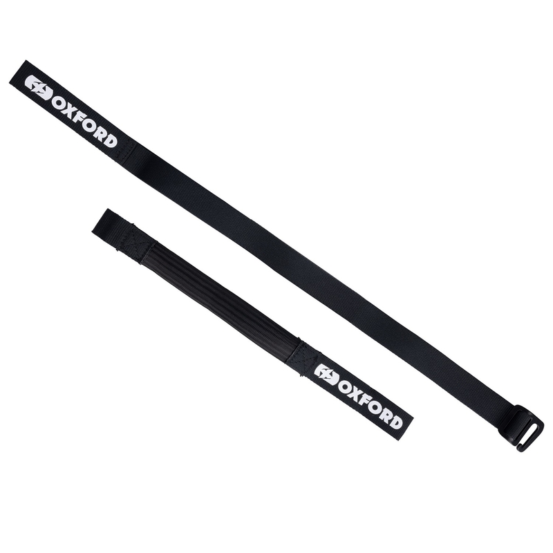 Oxford Atlas G-Hook bagageremme 2 stk sort 26mm x 1,2 m
