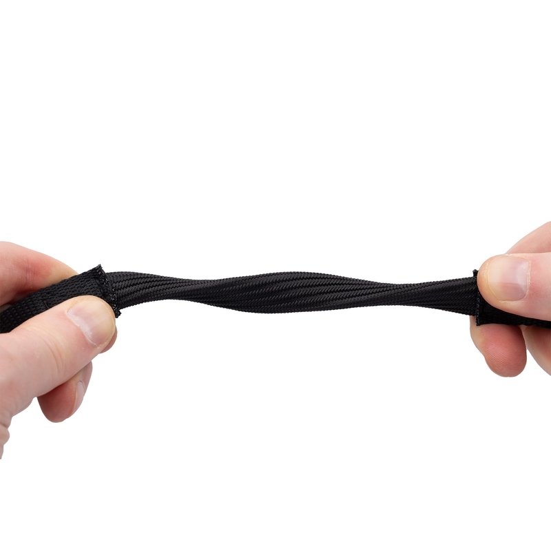 Oxford Atlas B-Clip bagageremme 2 stk sort 17 mm x 1,2 m