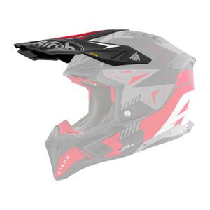 Hjelmvisir til Airoh Aviator Spin rød mat