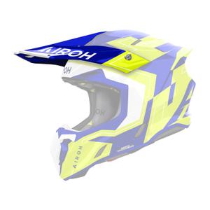 Hjelmvisir til Airoh Twist 3 Dizzy blå-gul blank