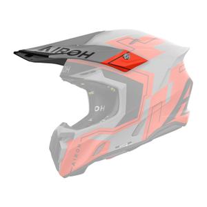 Hjelmvisir til Airoh Twist 3 Dizzy fluo orange mat