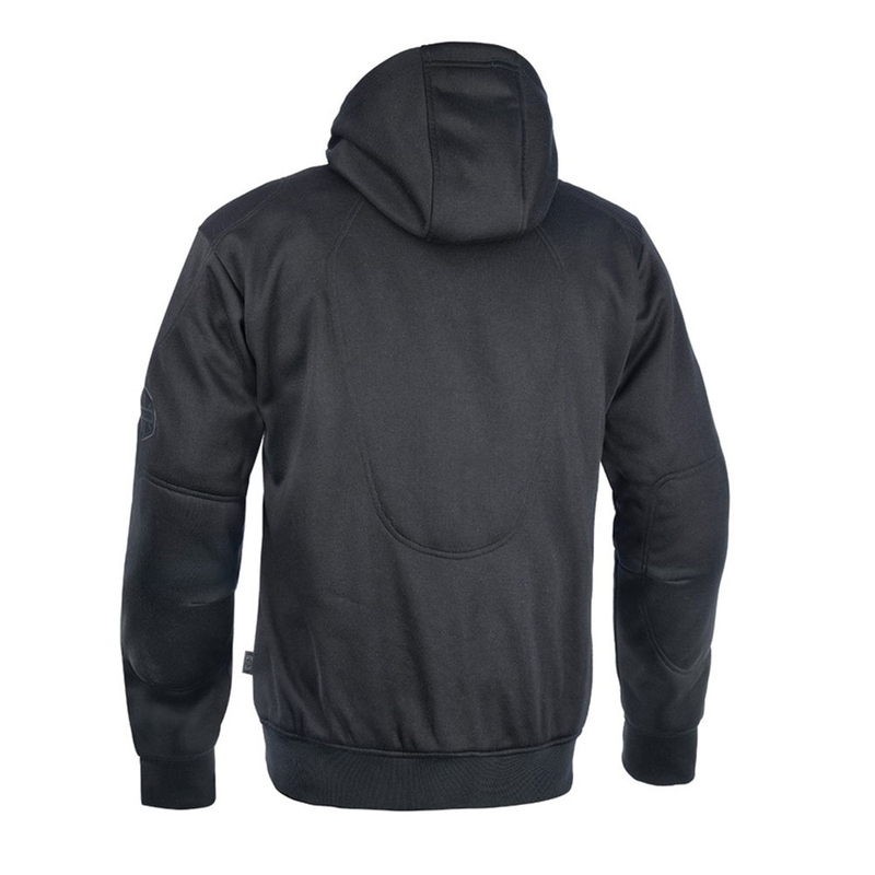 Motorcykeljakke Oxford Super Hoodie 2.0 sort