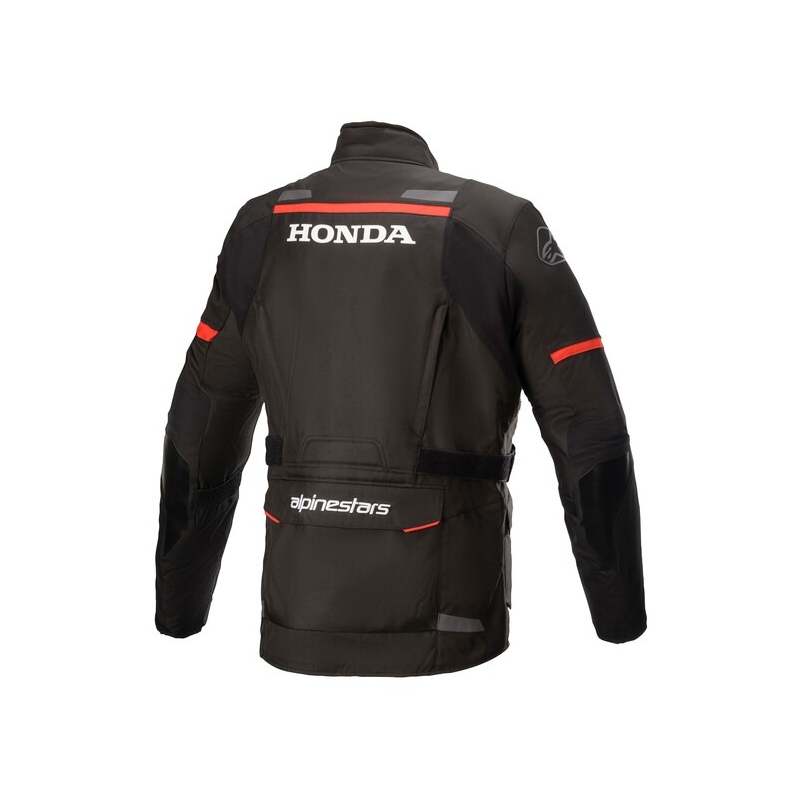 Motorcykeljakke Alpinestars Andes Drystar TECH-AIR 5 kompatibel Honda Collection sort-rød